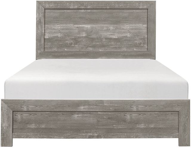 Mazin Furniture Corbin Gray Full Youth Bed in a Box-1