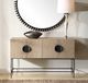 Uttermost® Lunar Brown Cabinet-1