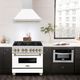 ZLINE Autograph Edition 36" White Matte Wall Mounted Range Hood-1
