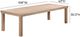 TOV Furniture Cassie Natural Wooden 108" Outdoor Dining Table-2