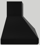 Vent-A-Hood® 42" Black Wall Hood-1