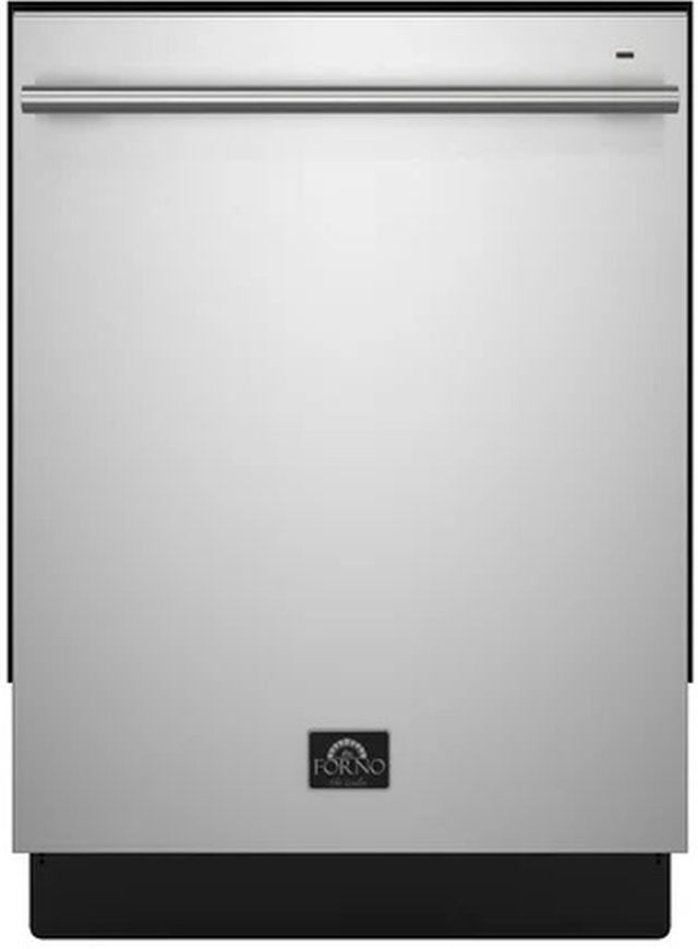 FORNO® Romano Espresso 24" Stainless Steel Top Control Built In Dishwasher-0