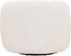 TOV Furniture Jasmine Cream Velvet Swivel Accent Chair-5