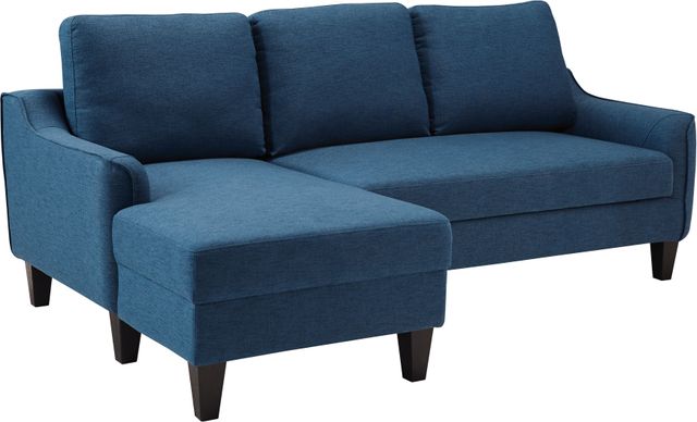 Signature Design by Ashley® Jarreau Blue Queen Sofa Chaise Sleeper-1