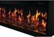 Napoleon Luminex Series 65'' Black Linear Built-In Electric Fireplace with LCD Technology-1