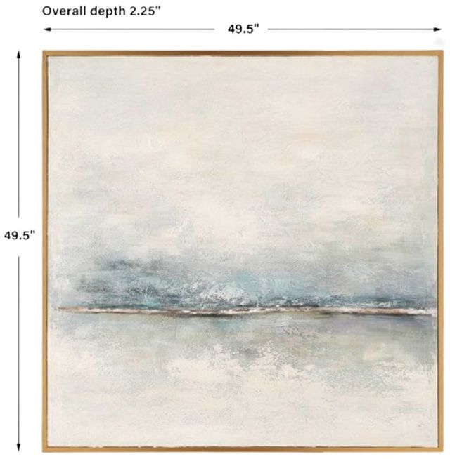 Uttermost® Foggy Morning Hand Painted Canvas-2