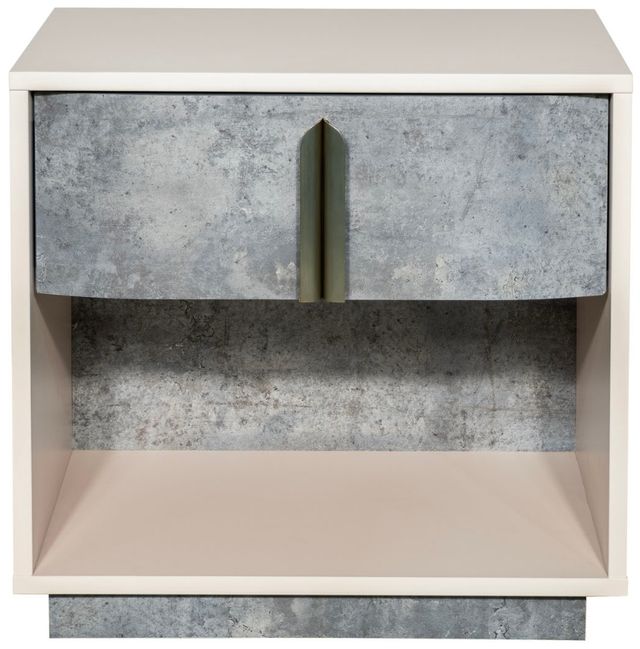 Michael Amini® Pavira Stone Nightstand-1