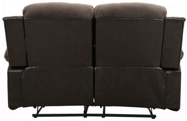 Homelegance® Cranley Chocolate Manual Double Reclining Loveseat-3