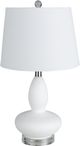 Surya Kendrick White Frosted Table Lamp-0