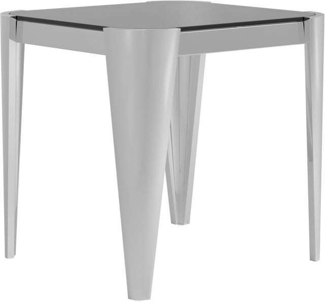 Coaster® Silver and Grey End Table-1