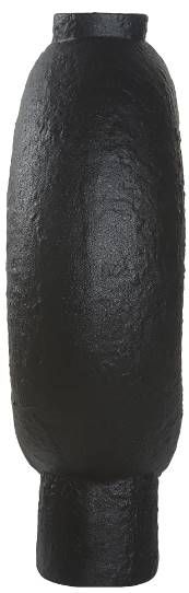 Renwil® Ezra Glazed Textured Matte Black Vase-3