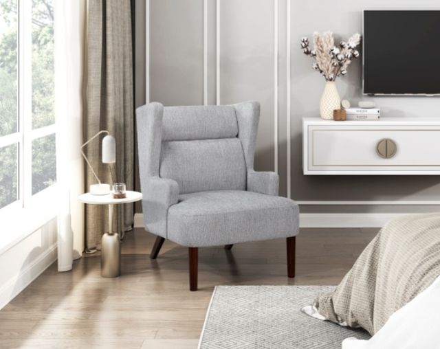 Homelegance® Alden Gray Accent Chair-1