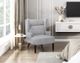 Homelegance® Alden Gray Accent Chair-1
