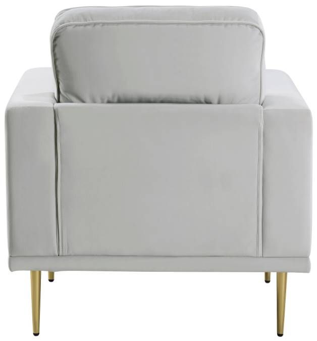 Homelegance® Violetta Gray Accent Chair-3