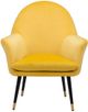 Zuo® Modern Alexandria Yellow Accent Chair-1