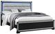 Global Furniture USA Soleil Charcoal King Panel Bed-0