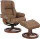 Fjords® Classic Comfort Loen R Cappuccino Small Recliner-0