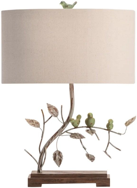 Crestview Collection Ella Beige Table Lamp-3