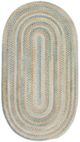 Capel Rugs Synergy Blue Opal 20" x 30" Oval Throw Rug-0