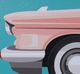 Stylecraft Vintage Car II Black/Blue-Green/Pink Wall Art-1