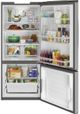 GE® 30" 20.9 Cu. Ft. Fingerprint Resistant Stainless Steel Bottom Freezer Refrigerator-4