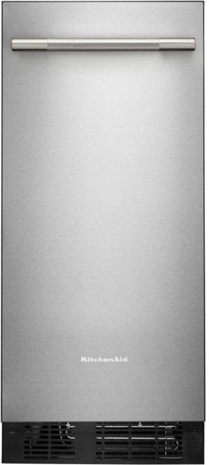 KitchenAid® 15” 25 lb. PrintShield™ Stainless Steel Ice Maker