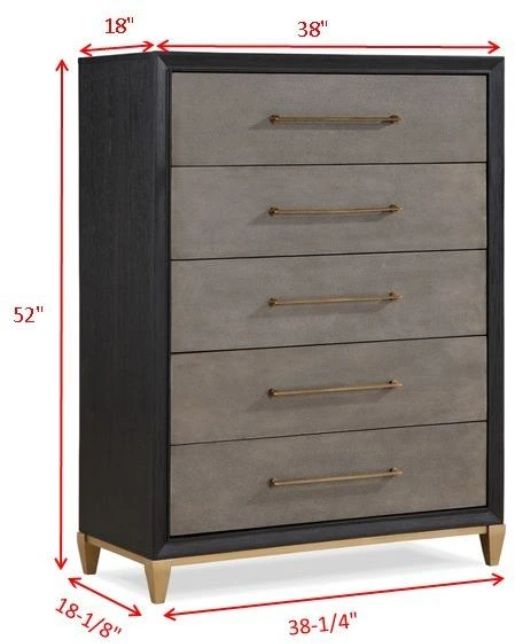 Crown Mark Payson Brown Chest-2