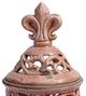 A & B Home Purple Decorative Jar-1