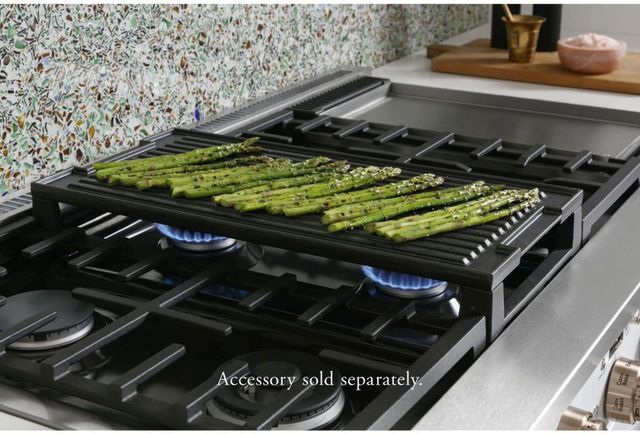 Café™ 48" Matte White Pro Style Dual Fuel Range-5