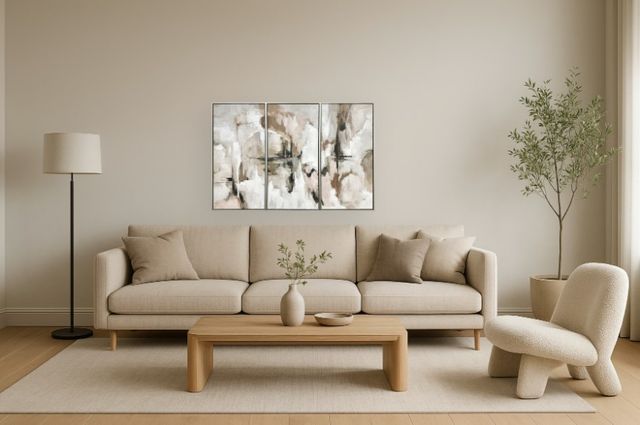 Classy Living Contemplative Ethereal Reflections Wall Art-1