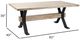 Nest Home Collections Missoula Antique Natural White Dining Table-3