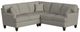 Flexsteel® Customizable Moxy 2-Piece 89" Fabric Sectional-1
