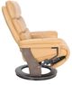 BenchMaster Cheer Saddle Manual Flip-Up Footrest Recliner-2