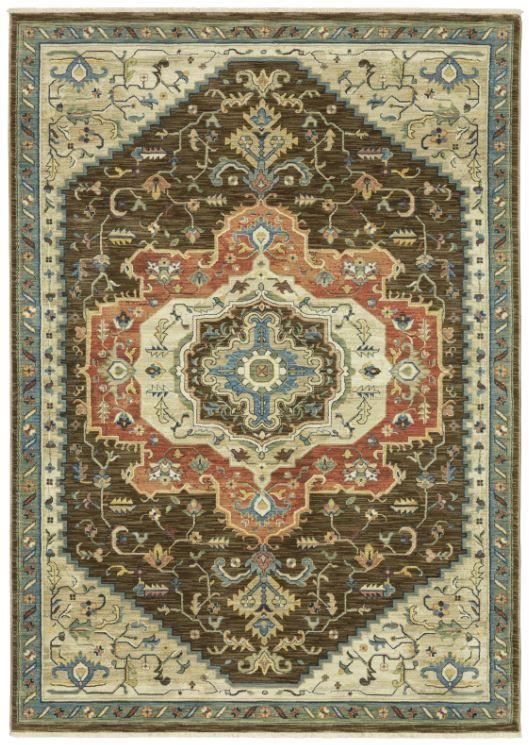 Oriental Weavers™ Francesca 5'x8' Style 12 Area Rug-0
