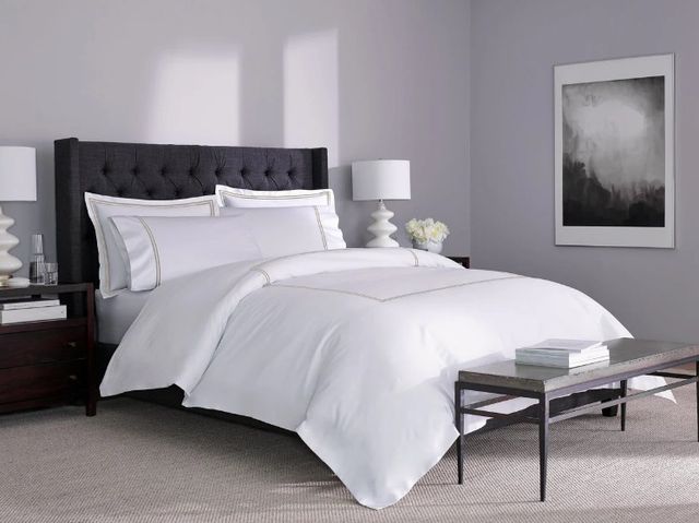 Sleeptone® Hotel Luxury 6-Piece Warm Taupe/White Long Staple Cotton King Sheet Set-3