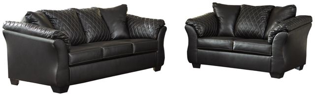 Signature Design by Ashley® Betrillo 2-Piece Black Living Room Set-0