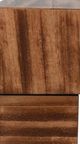 StyleCraft Norman Wyatt Walnut Zebra Wooden Console-3