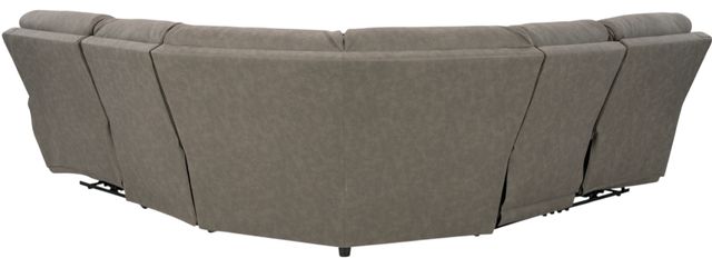 Signature Design by Ashley® Starbot 5-Piece Fossil Curved Power Reclining Sectional -1