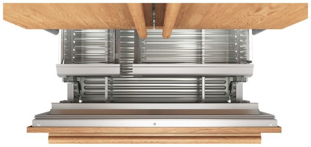 KitchenAid® 36" 20.8 Cu. Ft. Panel Ready Built-In French Door Refrigerator with Platinum Interior-4