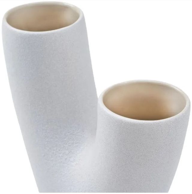 Renwil® Jocasta Textured Matte Off-White Vase-3