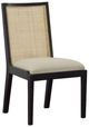 Furniture Classics Matheson Beige/Satin Black Dining Side Chair-0