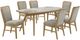 Coaster® Croyden 7-Piece Weathered Natural Rectangular Dining Set-0