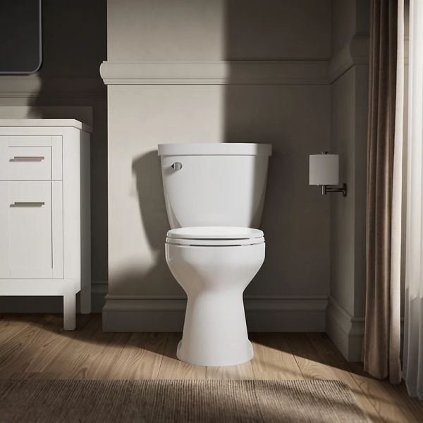 KOHLER® Cimarron® White 2-Piece 31" Round-Front Toilet, 1.6 Gpf-3