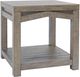 Jofran Inc. Westvale Brown Square End Table-0
