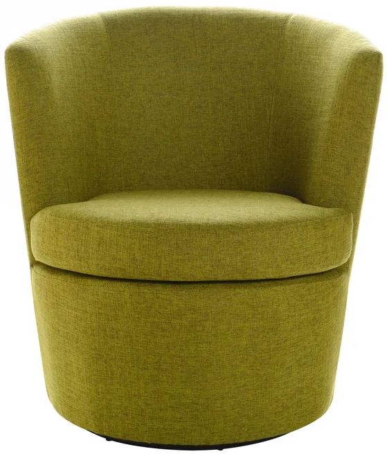 Stylecraft Dann Foley Lifestyle Lemongrass Swivel Chair-2