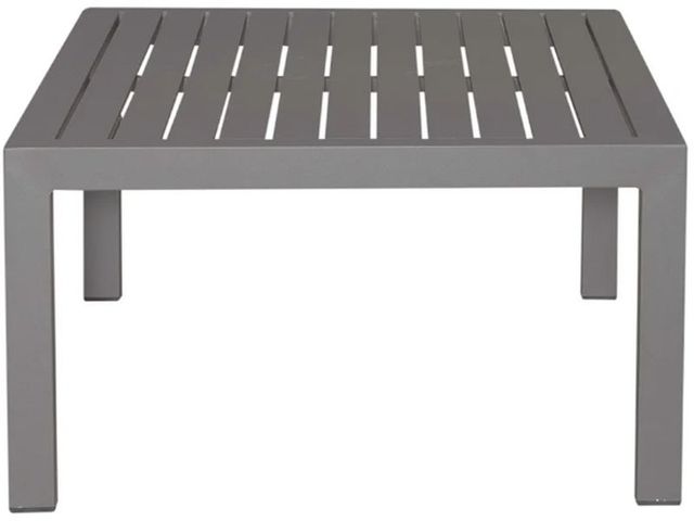 Liberty Furniture Plantation Key Granite Cast Aluminum Outdoor Cocktail Table-2