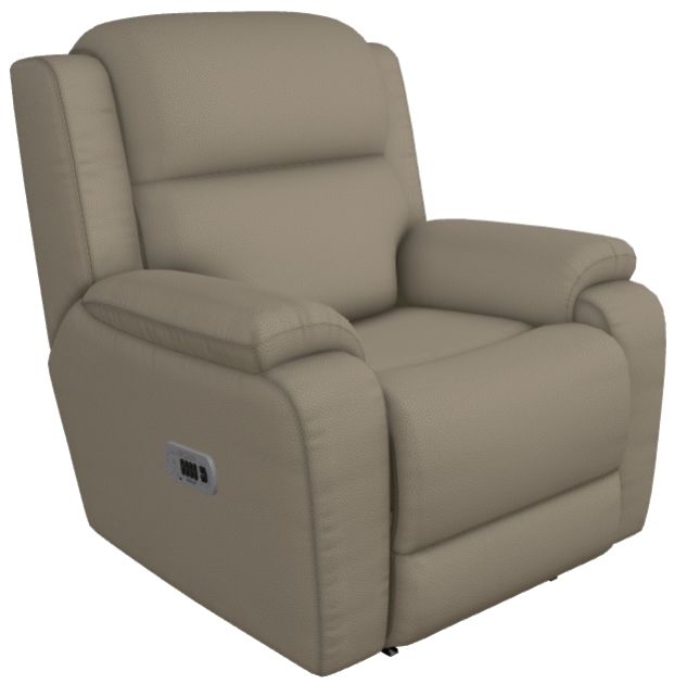 La-Z-Boy® Dorian Fossil Power Wall Recliner with Headrest and Lumbar-0