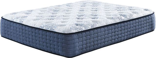 Sierra Sleep® by Ashley® M622 Mt Dana Hybrid Plush Queen Mattress and Foundation Set-1