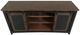 International Furniture Direct Pueblo Brown/Weathered Black TV Stand-4