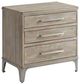 Riverside Furniture Intrigue Hazelwood 3-Drawer Nightstand-0